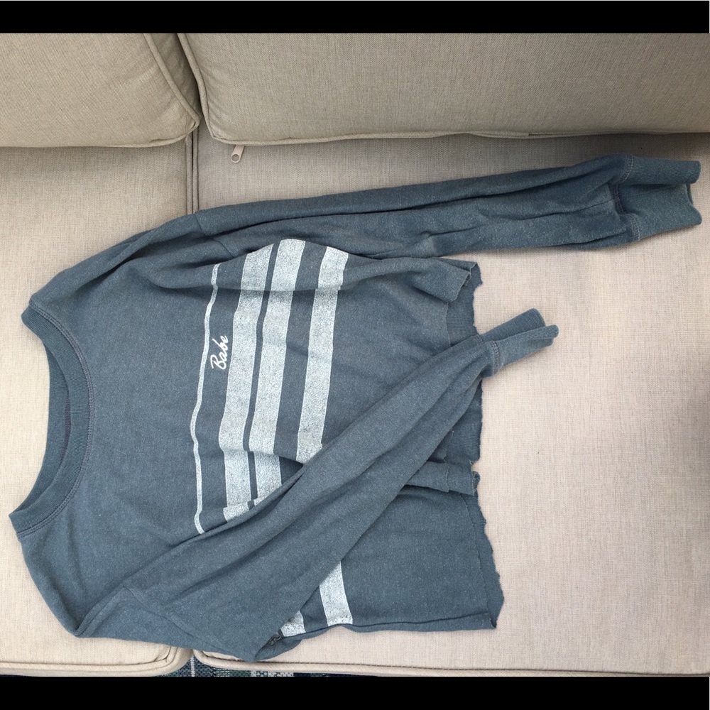 Cropped sweatshirt